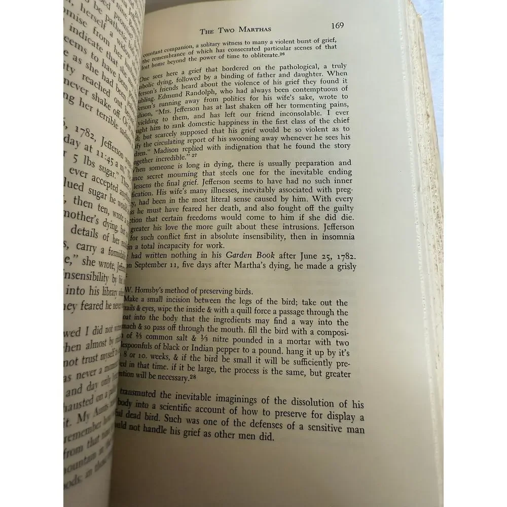 Thomas Jefferson An Intimate History - Fawn Brodie First Edition 1974 Hardcover